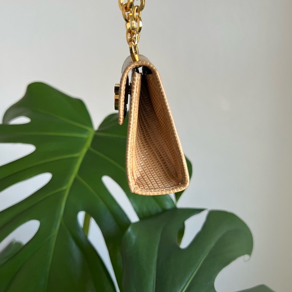 Vintage authentic Ferragamo belt/ micro crossbody bag - Picture 3 of 6